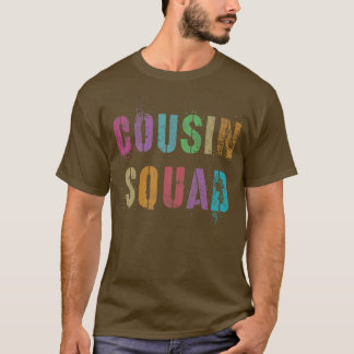 Camiseta Autogr de Rótulo COUSIN SQUAD Abuela Campo de Abue
