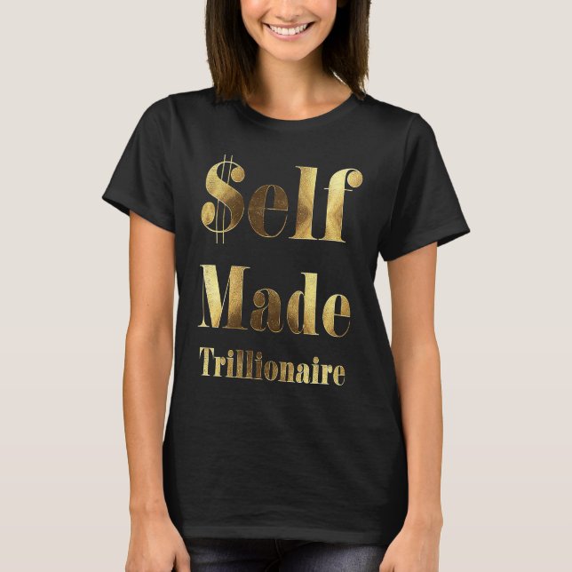 Camiseta Autohecho elfo Trillionaire (Anverso)