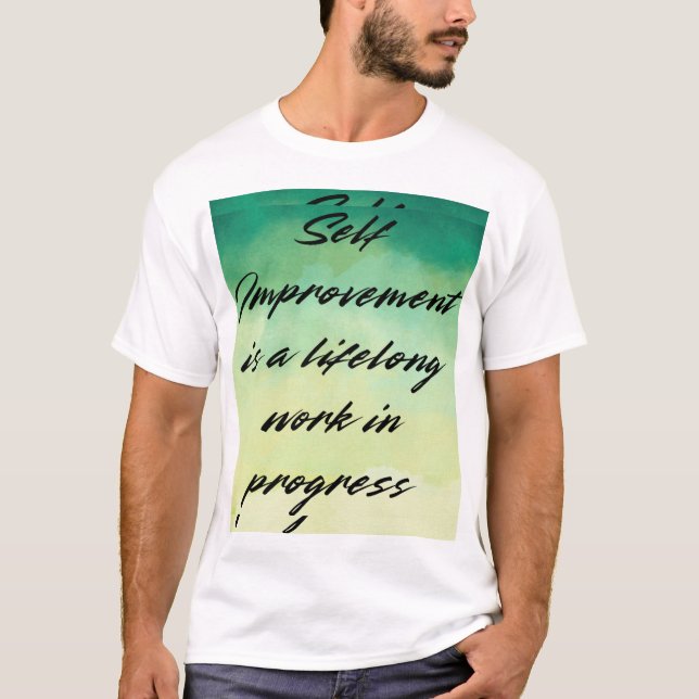 Camiseta Automejora durante toda la vida (Anverso)