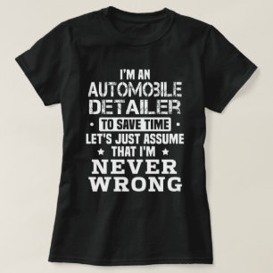 Camiseta Automobile Detailer