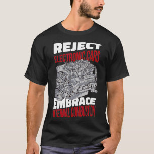 Camiseta Automoción de reparación de combustión interna de 