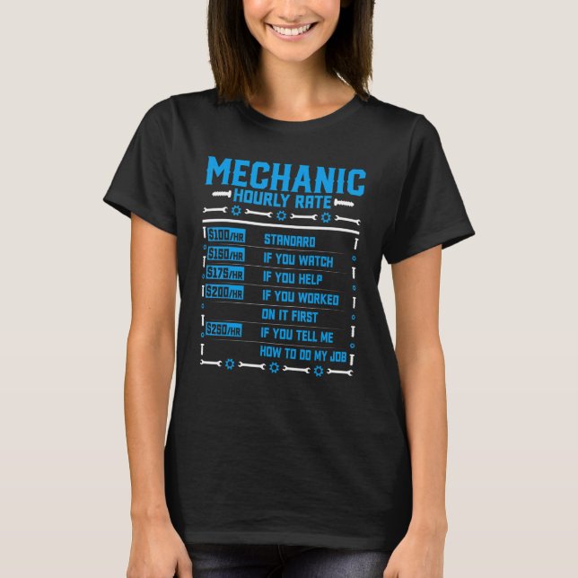 Camiseta Automotive Auto Mechanic Rep (Anverso)