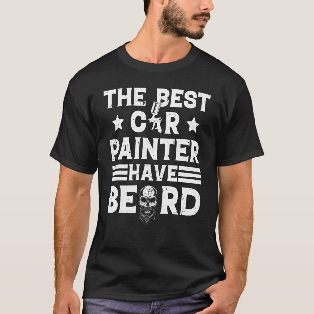 Camiseta Automotive Painters Lifetsyles Car Painting Profes (Anverso)