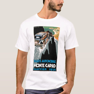Camiseta Automóvil de Monte Carlo 1930 de Rallye