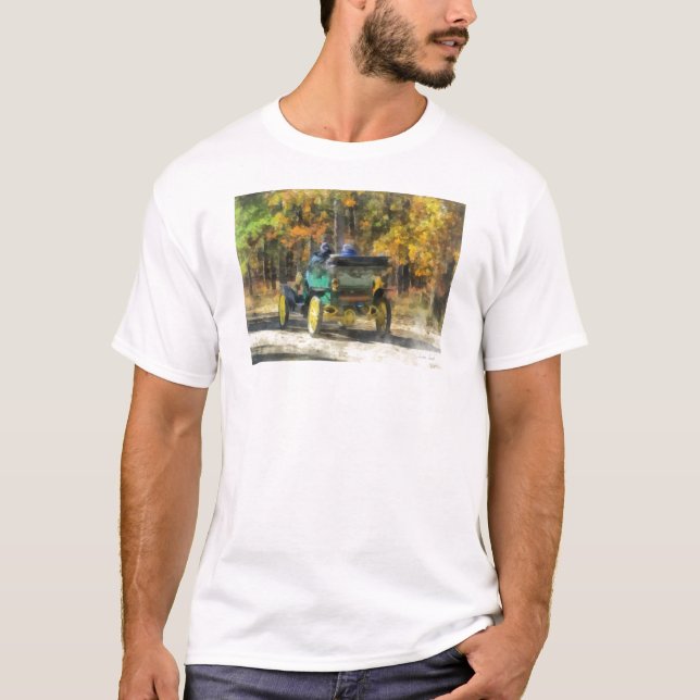 Camiseta Automóvil del vapor de Stanley (Anverso)
