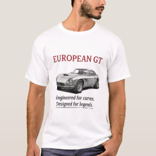 Camiseta Automóvil deportivo Gran Turismo clásico de Gran T