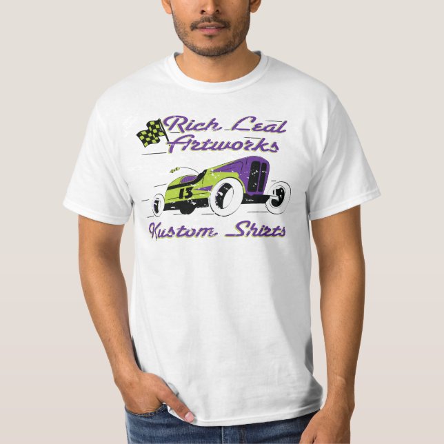 CAMISETA AUTOMÓVIL DESCUBIERTO (Anverso)