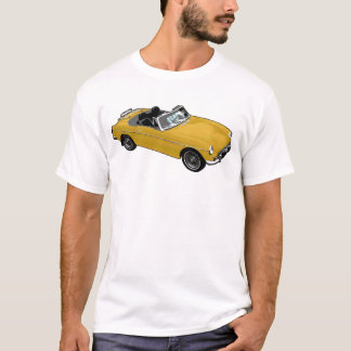 Camiseta Automóvil descubierto amarillo