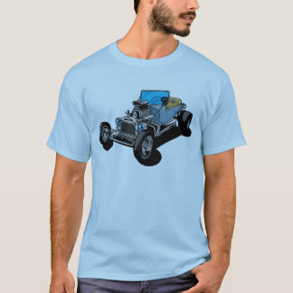 Camiseta Automóvil descubierto azul