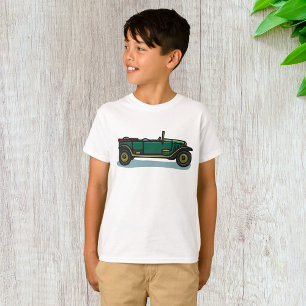 Camiseta Automóvil Green Vintage Classic Old Timer