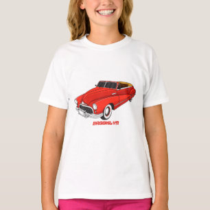 Camiseta Automóvil rojo clásico de 1948
