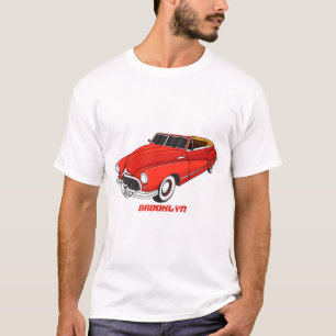 Camiseta Automóvil rojo clásico de 1948