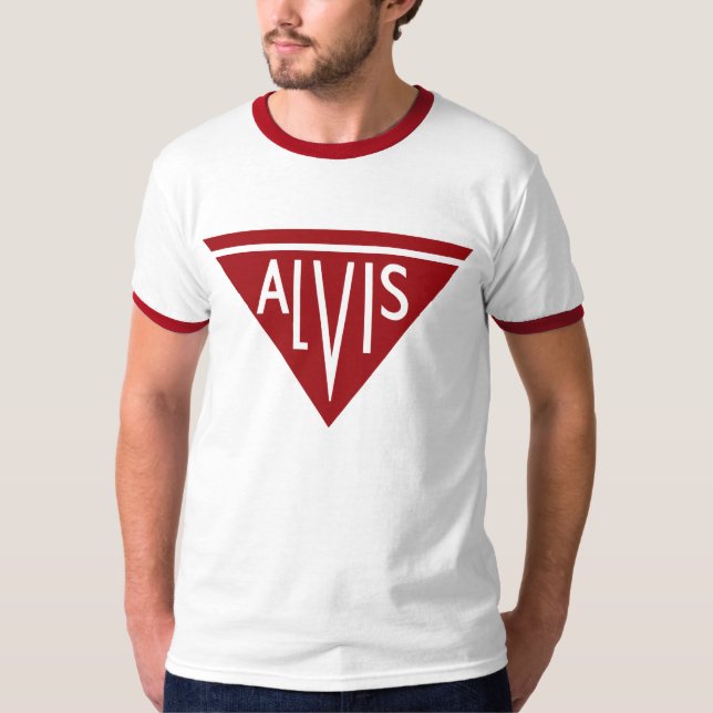 Camiseta Automóviles clásicos de Alvis del remake del (Anverso)