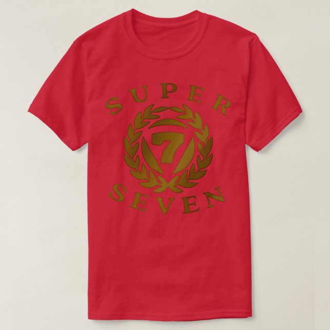 Camiseta Automóviles Lotus Super Seven (Diseño del anverso)