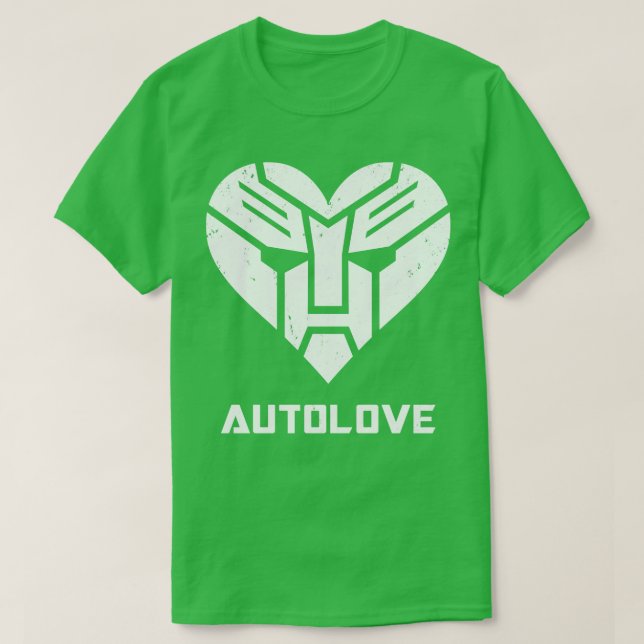 Camiseta Autoove Guay Robot Inspired Heart Symbol (Diseño del anverso)