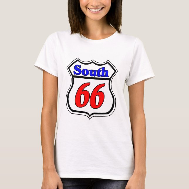 Camiseta Autopista 66 Sur (Anverso)