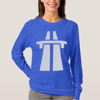 Camiseta Autopista, Autobahn - Blanco