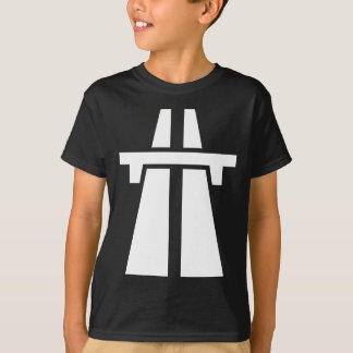 Camiseta Autopista, Autobahn - Blanco
