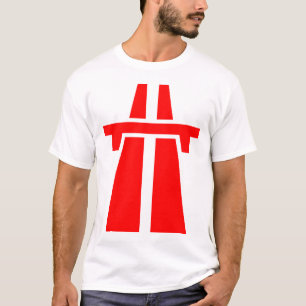 Camiseta Autopista, Autovía, Autobahn - Rojo