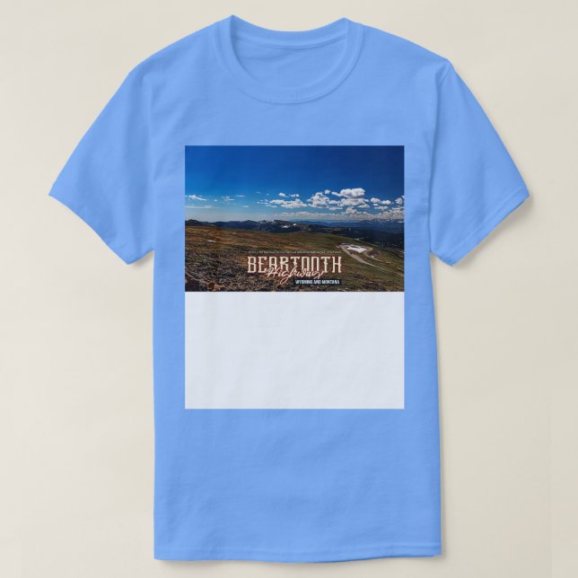 Camiseta Autopista Beartooth Wyoming y Montana TShirt 10 (Diseño del anverso)