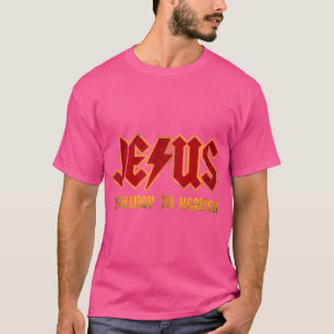 Camiseta Autopista Cristo Jesús Al Cielo Superhéroe Jesús C
