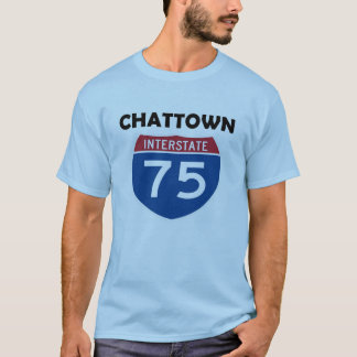 Camiseta Autopista de Chattown Chattanooga Tennessee I-75