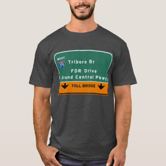 Camiseta Autopista de la impulsión del FDR del Br de NYC