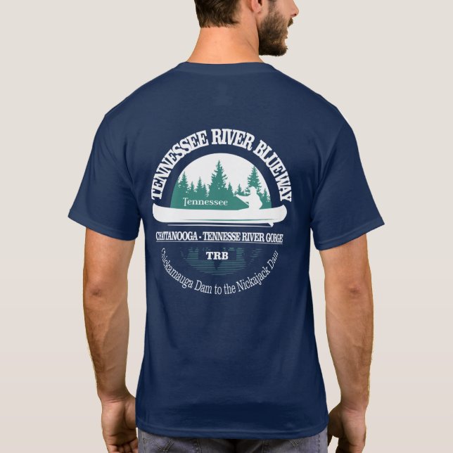 Camiseta Autopista del río Tennessee (CT) (Reverso)