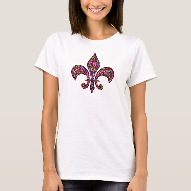 Camiseta Autopista Fleur de lis ~ Tshirt (Anverso)
