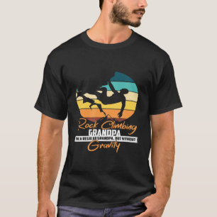 Camiseta Autopista masculino para su abuelo escalador