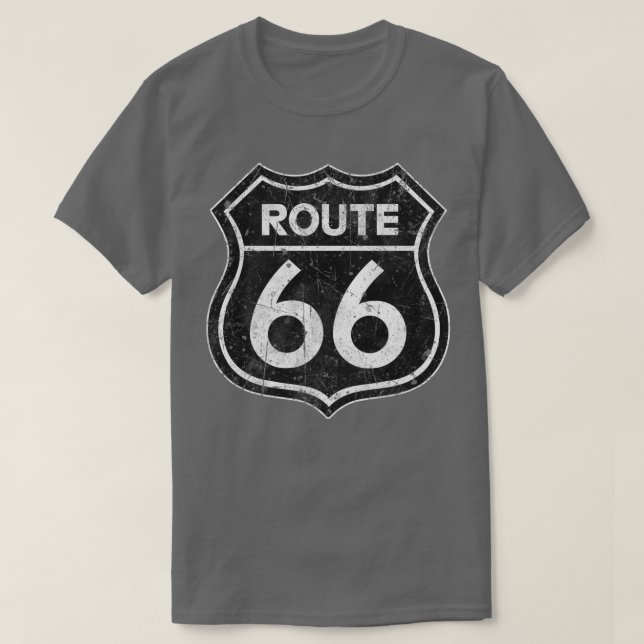 Camiseta Autopista Route 66 (Diseño del anverso)