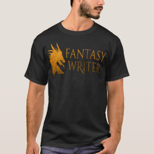 Camiseta Autor de Dragón escritor de fantasía