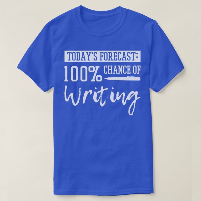 Camiseta Autor de escritores (Diseño del anverso)