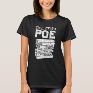 Camiseta Autor de escritura de biografía de gato negro de p