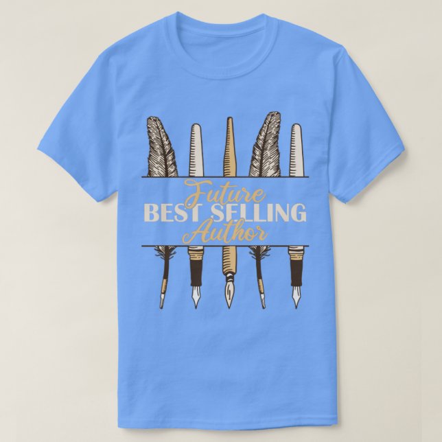 Camiseta Autor de ventas futuras mejores (Diseño del anverso)