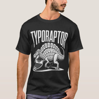 Camiseta Autor del libro de dinosaurios de escritura Noveda