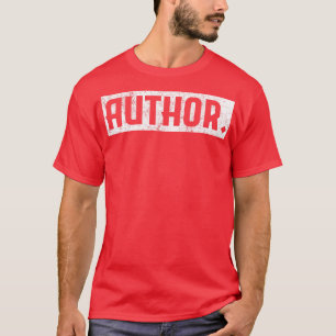 Camiseta Autor Escritor Periodista Escribiendo 1