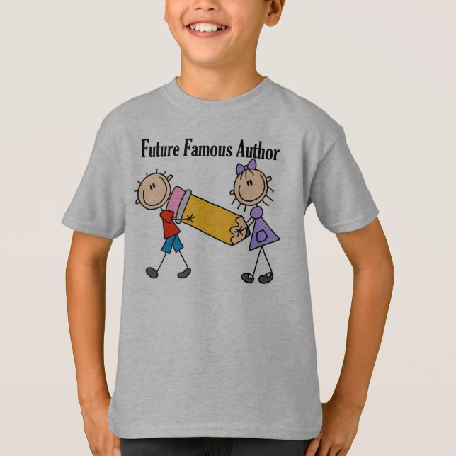 Camiseta Autor famoso del futuro (Anverso)