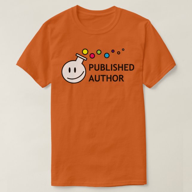 CAMISETA AUTOR PUBLICADO 1 (Diseño del anverso)