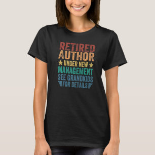 Camiseta Autor retirado bajo nueva gerencia para abuelo