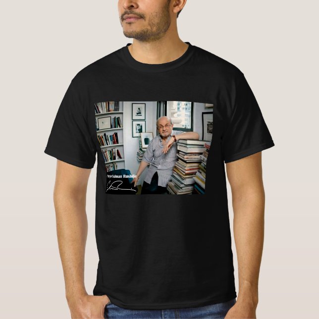 Camiseta Autor salman rushdie (Anverso)
