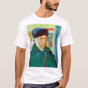 Camiseta Autoretrato con un oído enmascarado, Van Gogh