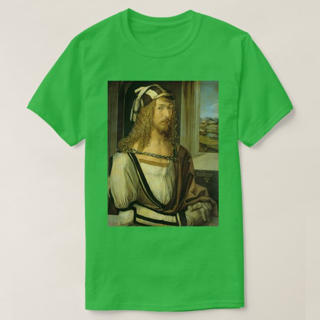 Camiseta Autoretrato de Albrecht Durer (Diseño del anverso)