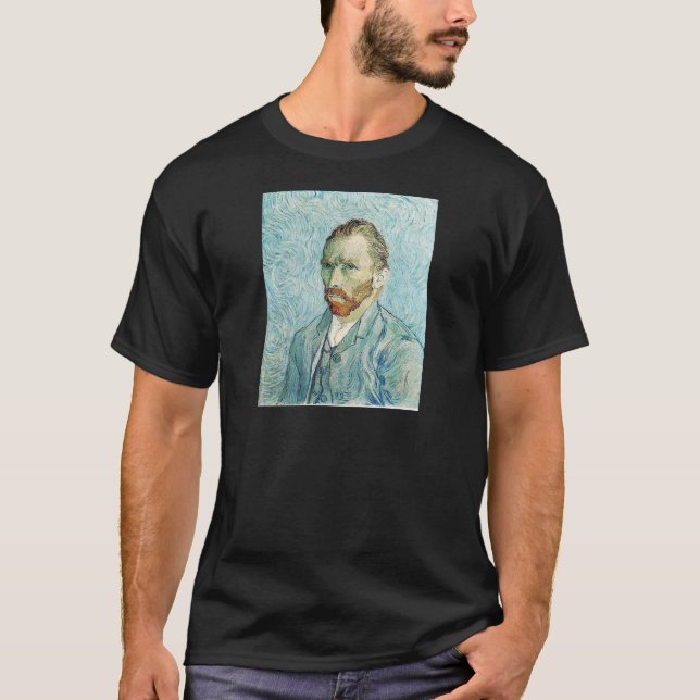 Camiseta Autoretrato de Vincent Van Gogh (Anverso)