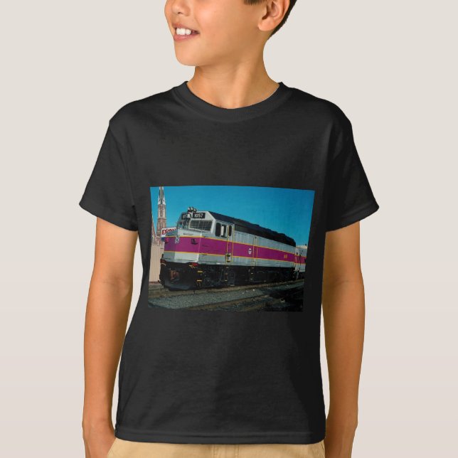 Camiseta Autoridad metropolitana del tránsito de Boston, (Anverso)