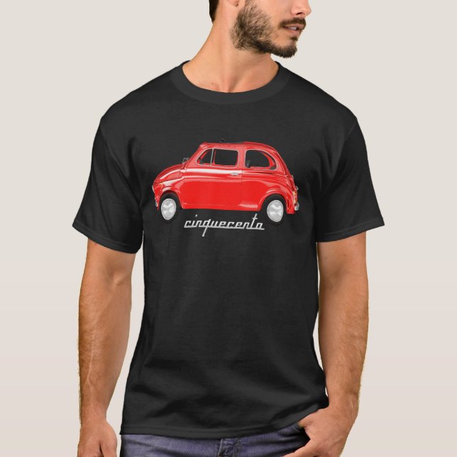 camiseta autorización 500 del cinquecento (Anverso)