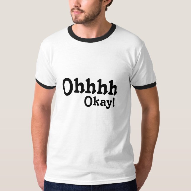 Camiseta ¡Autorización de Ohhhh! (Anverso)