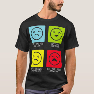 Camiseta Autorregulación SLP SLPA para el autismo ABA Disc