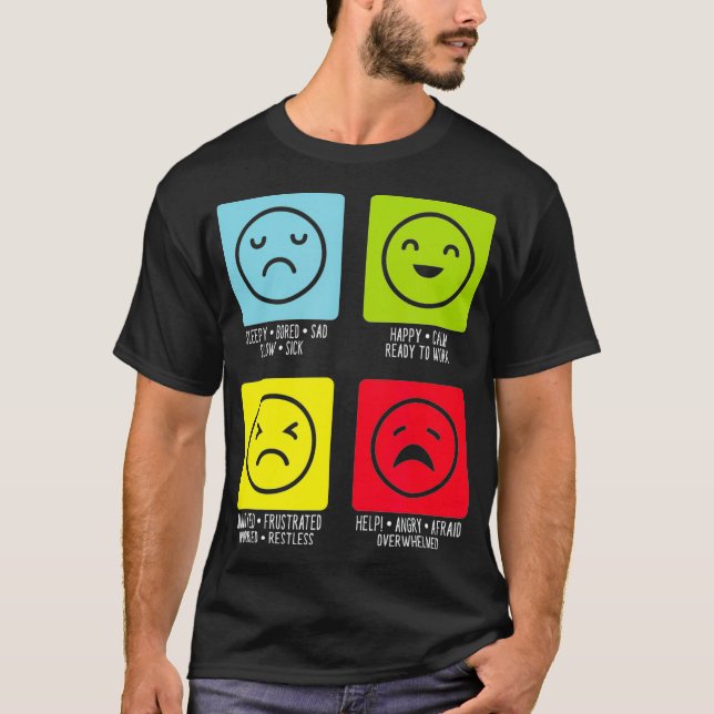 Camiseta Autorregulación SLP SLPA para el autismo ABA Discu (Anverso)