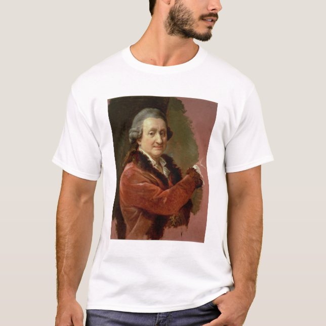 Camiseta Autorretrato, 1773-87 (aceite en lona) (Anverso)